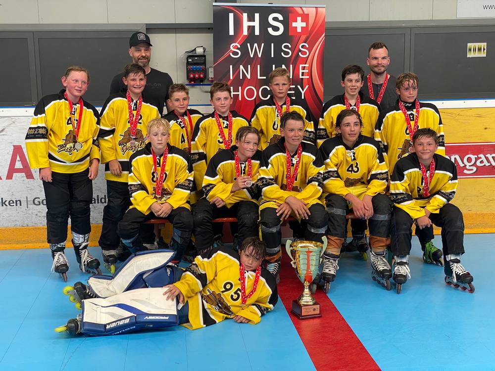 Grizzlys U12 – Vize-Schweizermeister 2022