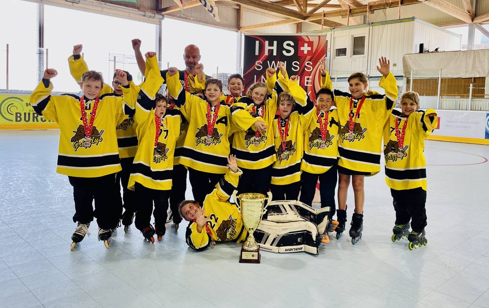 U9 sind Vize-Schweizermeister